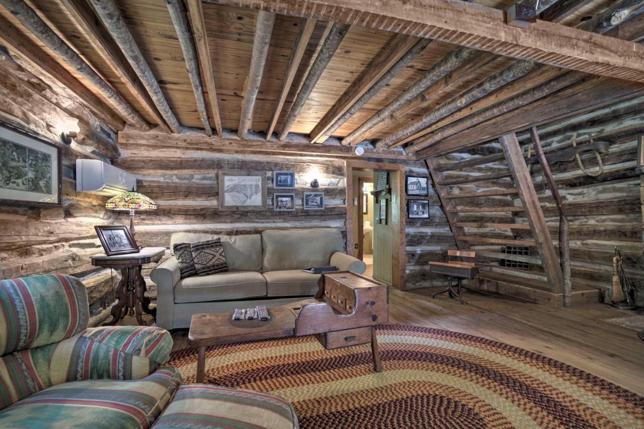 Historic Cabin Grill And Hiking Trail Access! Bryson City Eksteriør bilde